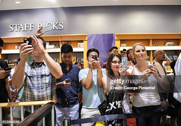 General view of the "Grumpy Guide To Life: Observations From Grumpy Cat" Book Event At Indigo at Eaton Centre Shopping Centre on August 9, 2014 in...