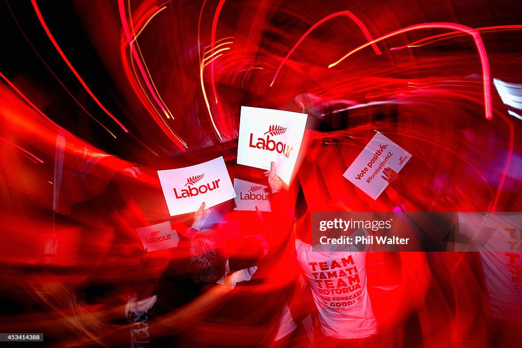 David Cunliffe Officially Launches Labour's Campaign Ahead of New Zealand General Election