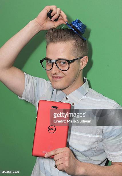 Actor Lucas Grabeel attends the Backstage Creations Celebrity Retreat at Teen Choice 2014 - Day 1 on August 9, 2014 in Los Angeles, California.