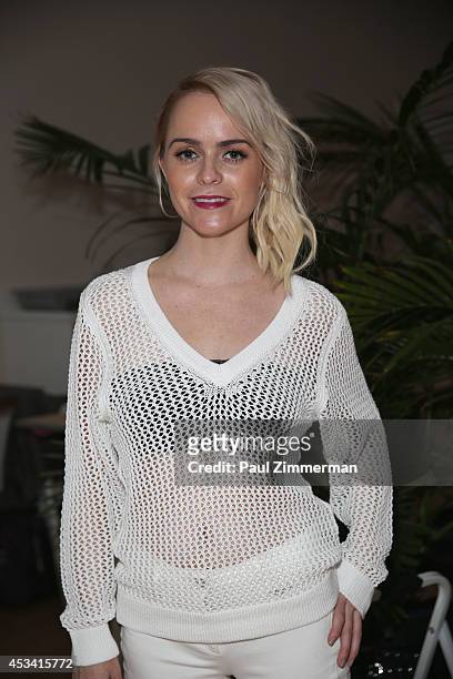 Guest DJ, actress Taryn Manning attends Women's Health Hosts Hamptons "Party Under The Stars" for RUN10 FEED10 at Bridgehampton Tennis and Surf Club...