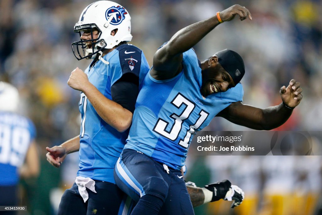 Green Bay Packers v Tennessee Titans