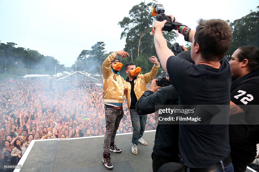 2014 Outside Lands Music And Arts Festival - Twin Peaks Stage - Day 2