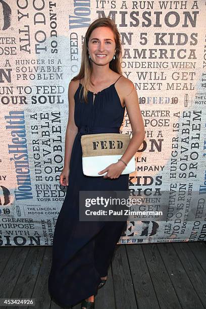 Founder and CEO, FEED Lauren Bush Lauren attends Women's Health Hosts Hamptons "Party Under The Stars" for RUN10 FEED10 at Bridgehampton Tennis and...