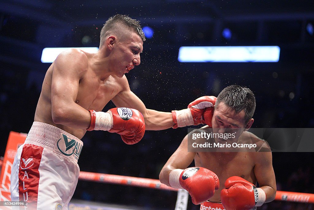 Francisco Rodriguez v Katsunari Takayama - IBF/WBO Minimumweight Unification Title