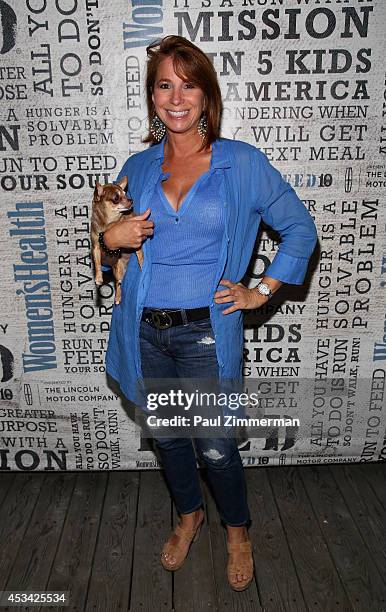 Jill Zarin attends Women's Health Hosts Hamptons "Party Under The Stars" for RUN10 FEED10 at Bridgehampton Tennis and Surf Club on August 9, 2014 in...
