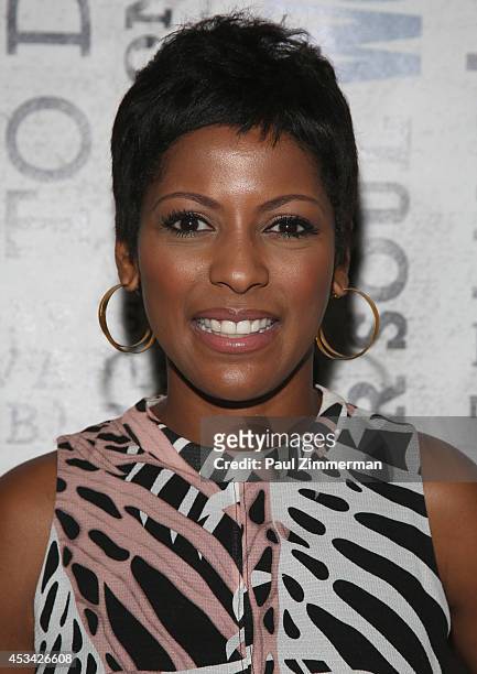Anchor, Today Show, Tamron Hall attends Women's Health Hosts Hamptons "Party Under The Stars" for RUN10 FEED10 at Bridgehampton Tennis and Surf Club...