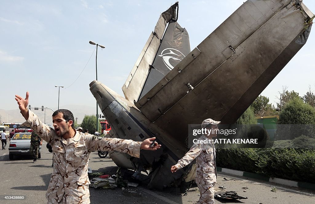 IRAN-AVIATION-ACCIDENT