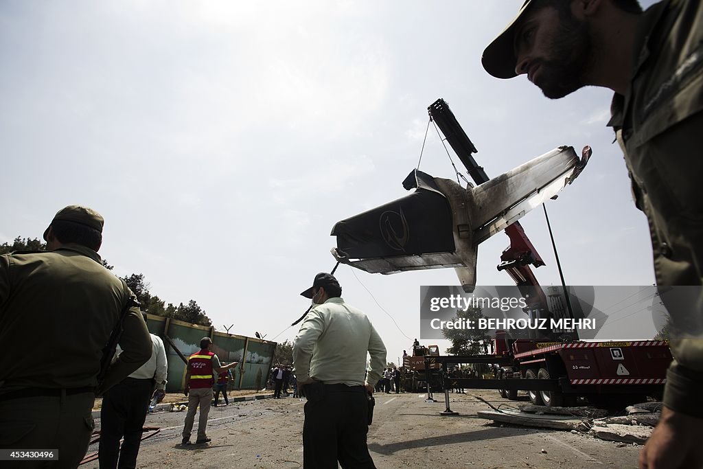 IRAN-AVIATION-ACCIDENT