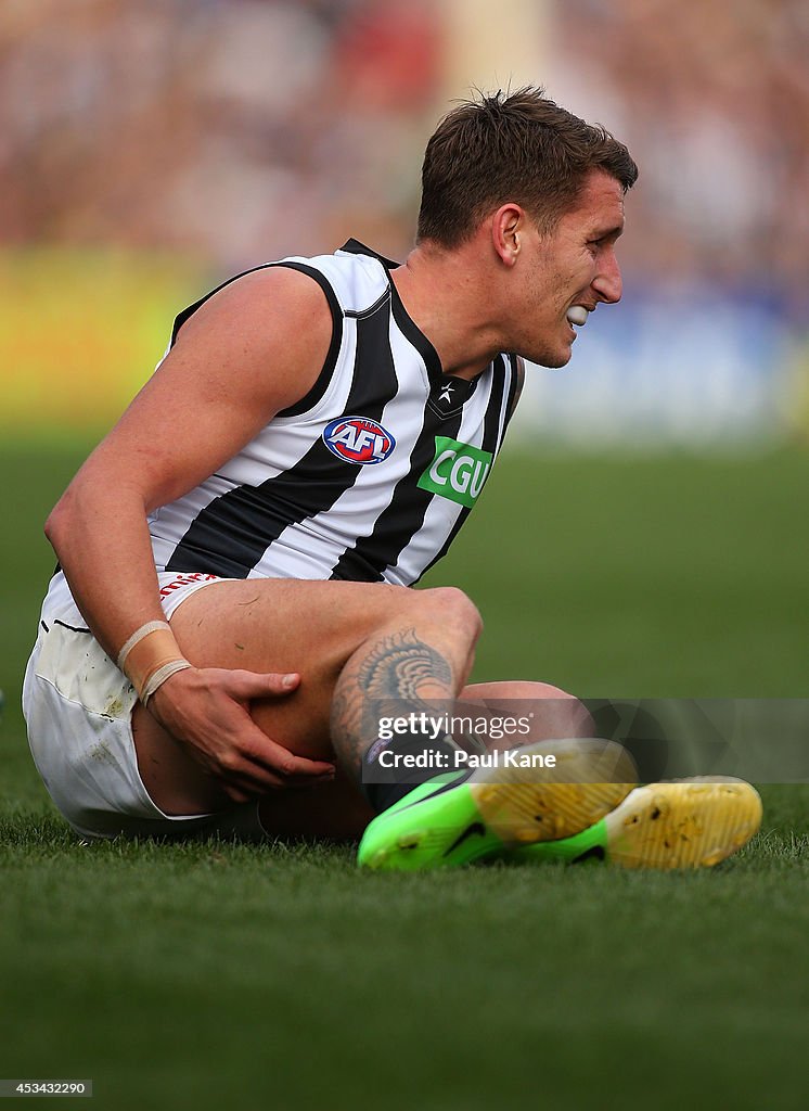 AFL Rd 20 - West Coast v Collingwood