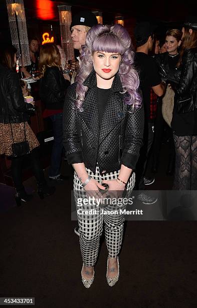 Actress Kelly Osbourne attends the BOOHOO.com #CRAZYINBOOHOO VIP viewing party hosted by Stoli Premium Vodka for Beyonce's Mrs. Carter World Tour at...