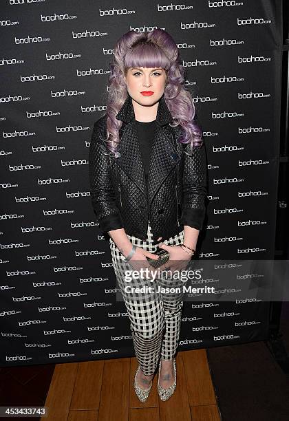 Actress Kelly Osbourne attends the BOOHOO.com #CRAZYINBOOHOO VIP viewing party hosted by Stoli Premium Vodka for Beyonce's Mrs. Carter World Tour at...