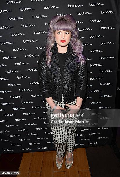 Actress Kelly Osbourne attends the BOOHOO.com #CRAZYINBOOHOO VIP viewing party hosted by Stoli Premium Vodka for Beyonce's Mrs. Carter World Tour at...