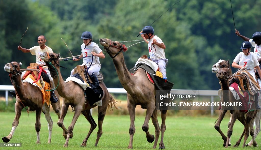 FRANCE-CAMEL-RACE-OFFBEAT