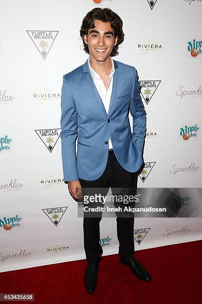 Actor Blake Michael attends his 18th Birthday at Riviera 31 on August 9, 2014 in Beverly Hills, California.