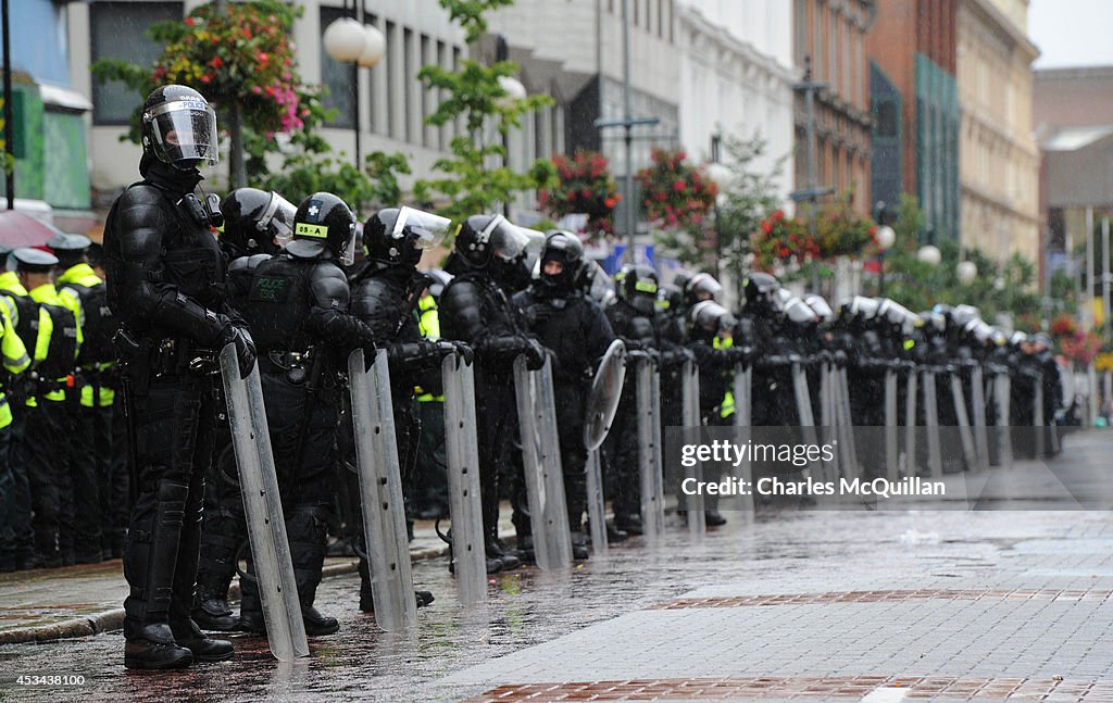 Republican Internment Parade In Belfast