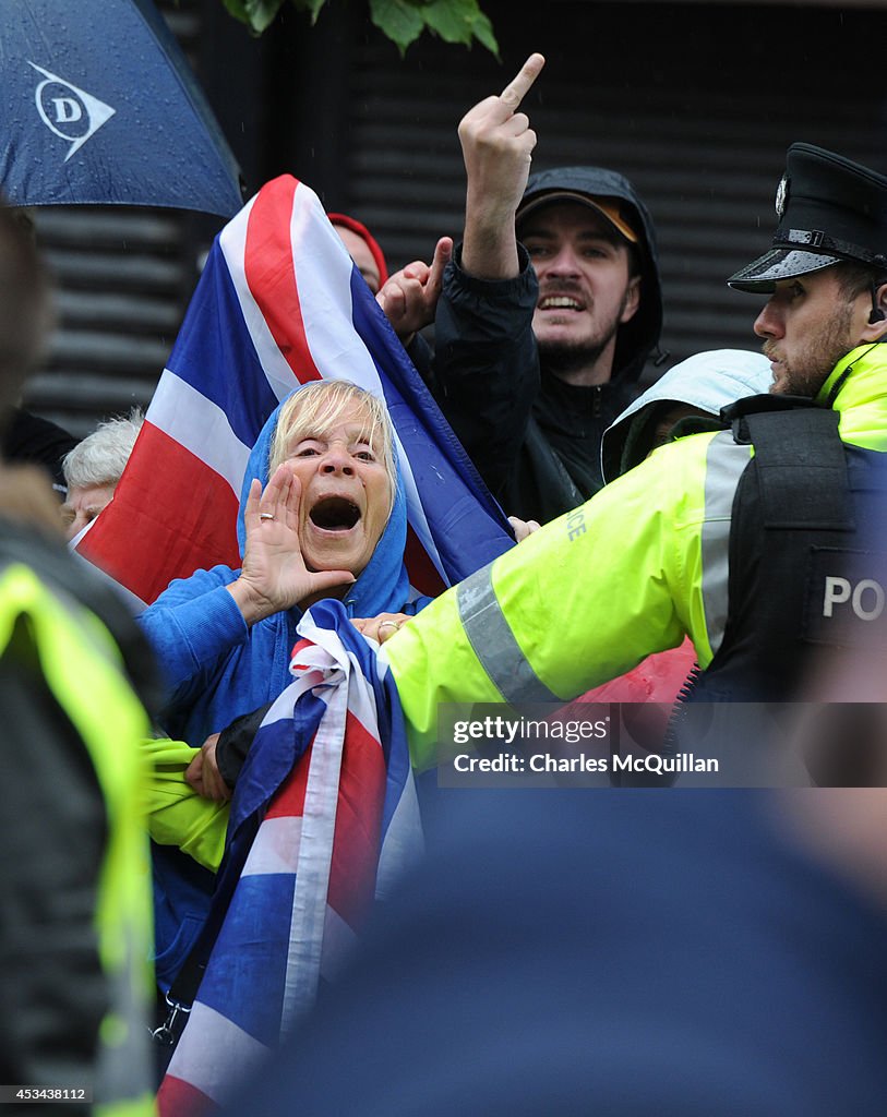 Republican Internment Parade In Belfast