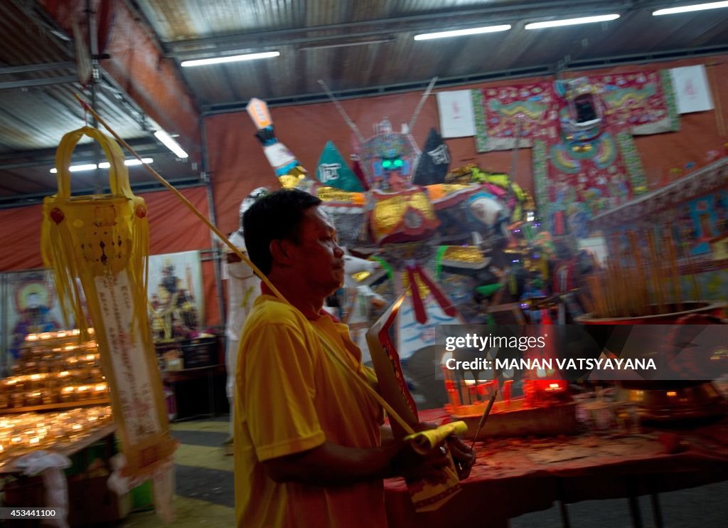 MALAYSIA-CULTURE-FESTIVAL-GHOST