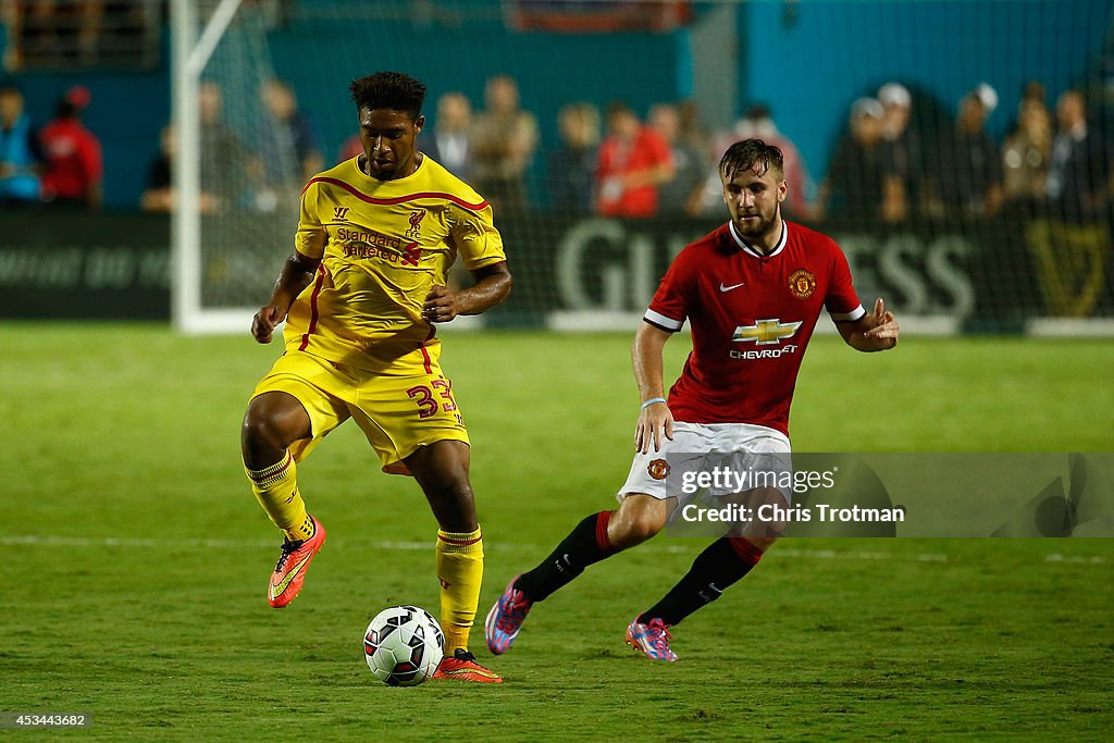 International Champions Cup 2014 Final - Liverpool v Manchester United