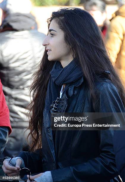 Alba Flores is seen on November 23, 2013 in Madrid, Spain.