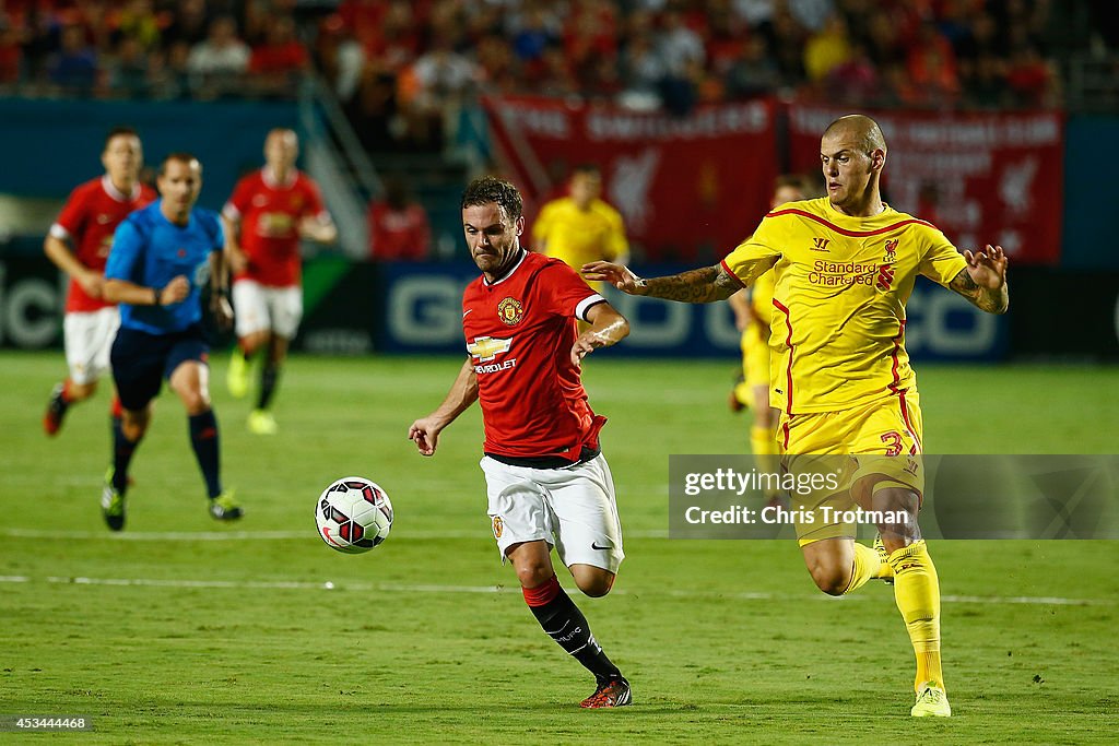 International Champions Cup 2014 Final - Liverpool v Manchester United