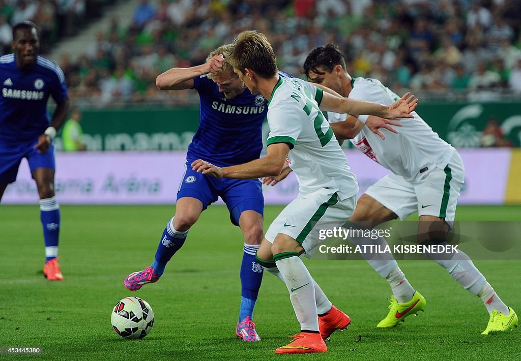 FBL-HUN-ENG-FRIENDLY-FERENCVAROS-CHELSEA