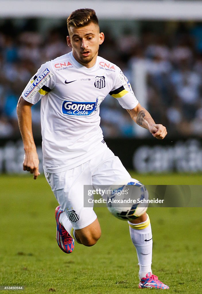 Santos v Corinthians - Brasileirao Series A 2014