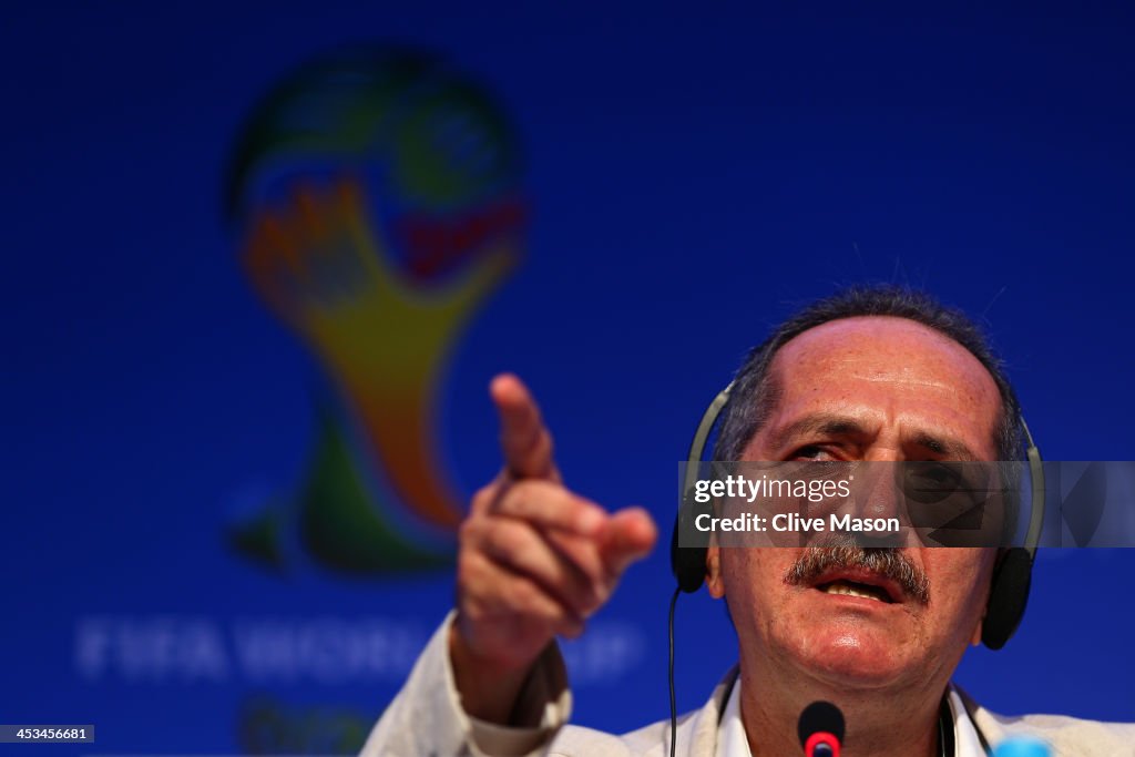 Media Day - Final Draw For The 2014 FIFA World Cup