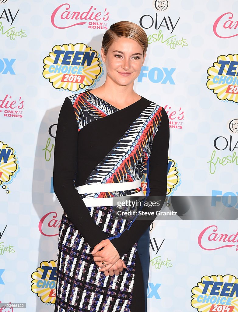 FOX's 2014 Teen Choice Awards - Press Room