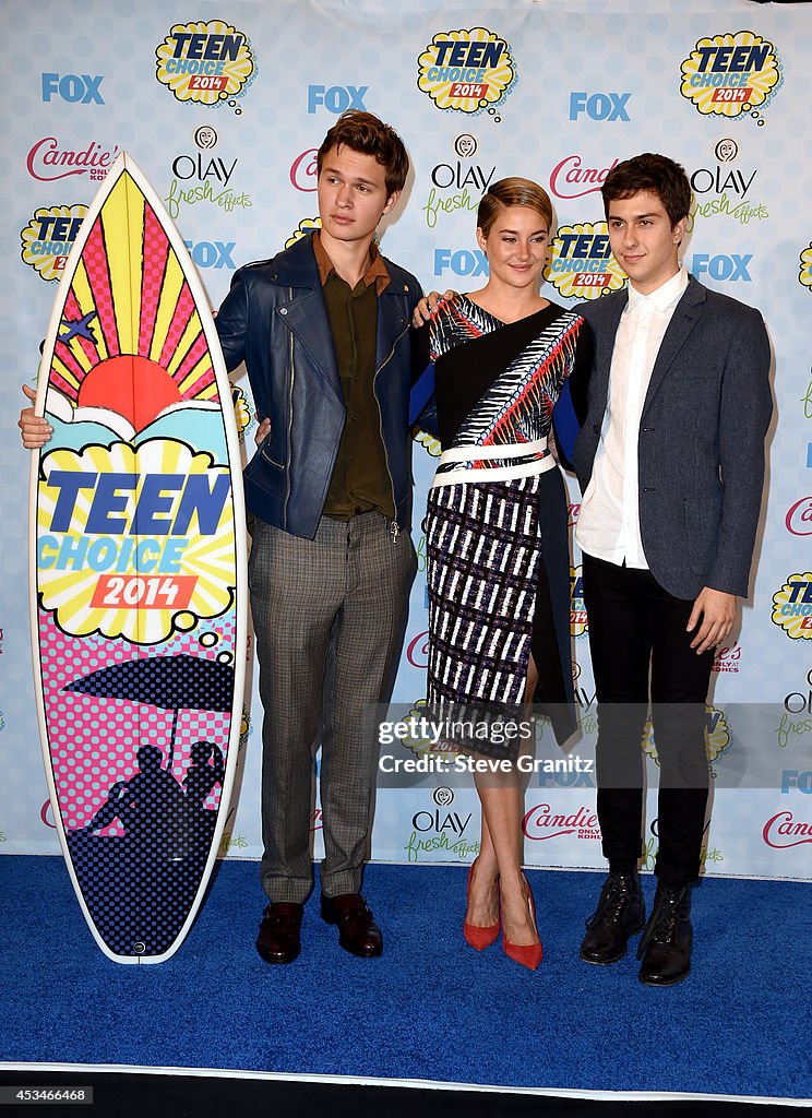 FOX's 2014 Teen Choice Awards - Press Room