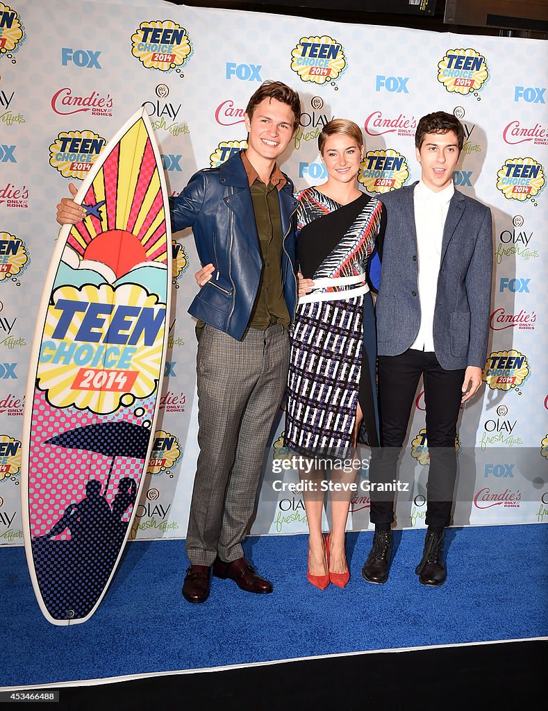 FOX's 2014 Teen Choice Awards - Press Room