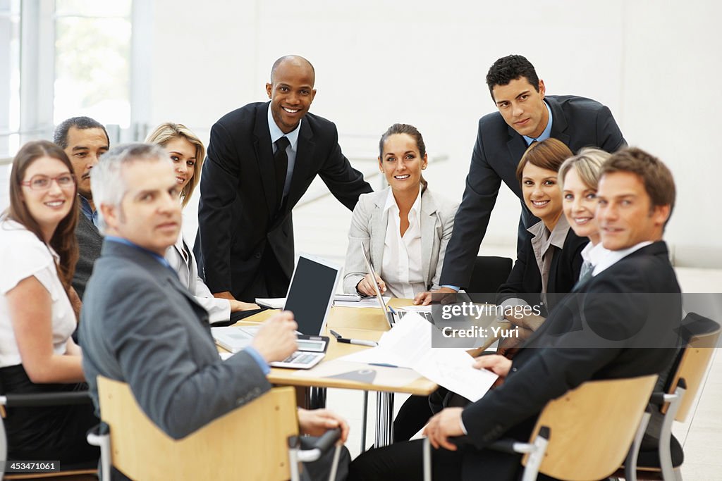 Executives during a meeting