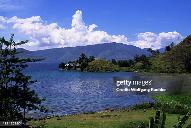 Asia, Indonesia, Sumatra, Lake Toba, Samosir Island, Near Ambarita.