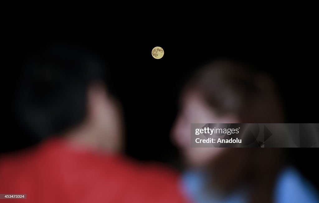 'Supermoon' in New York