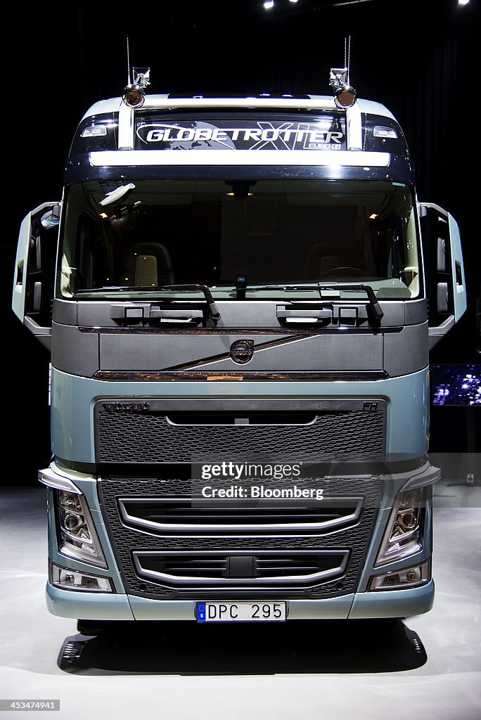 Volvo AB Chief Executive Officer Olof Persson At Volvo Trucks Demo Center