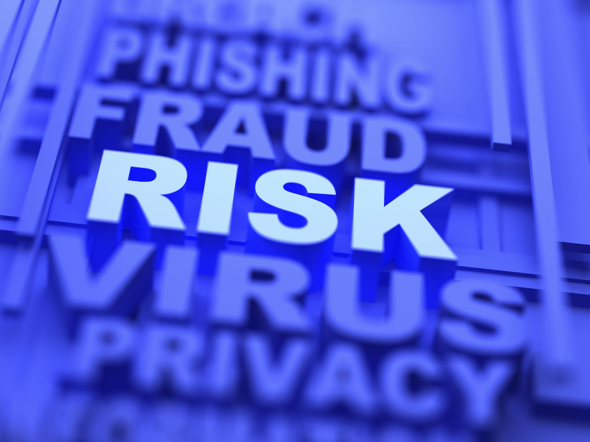 A list in purple of types of identity theft risk A list in purple of types of identity theft risk