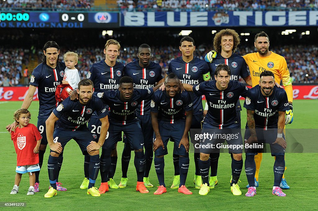 SSC Napoli v Paris Saint-Germain FC - Preseason Friendly