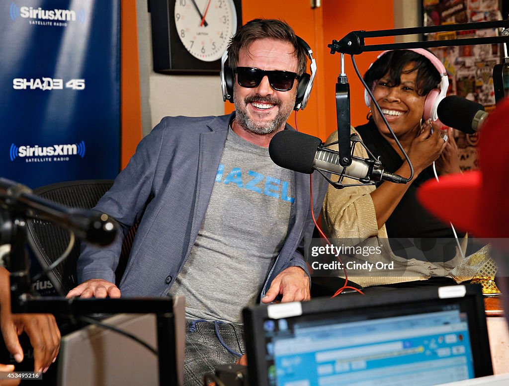 Celebrities Visit SiriusXM Studios - August 11, 2014