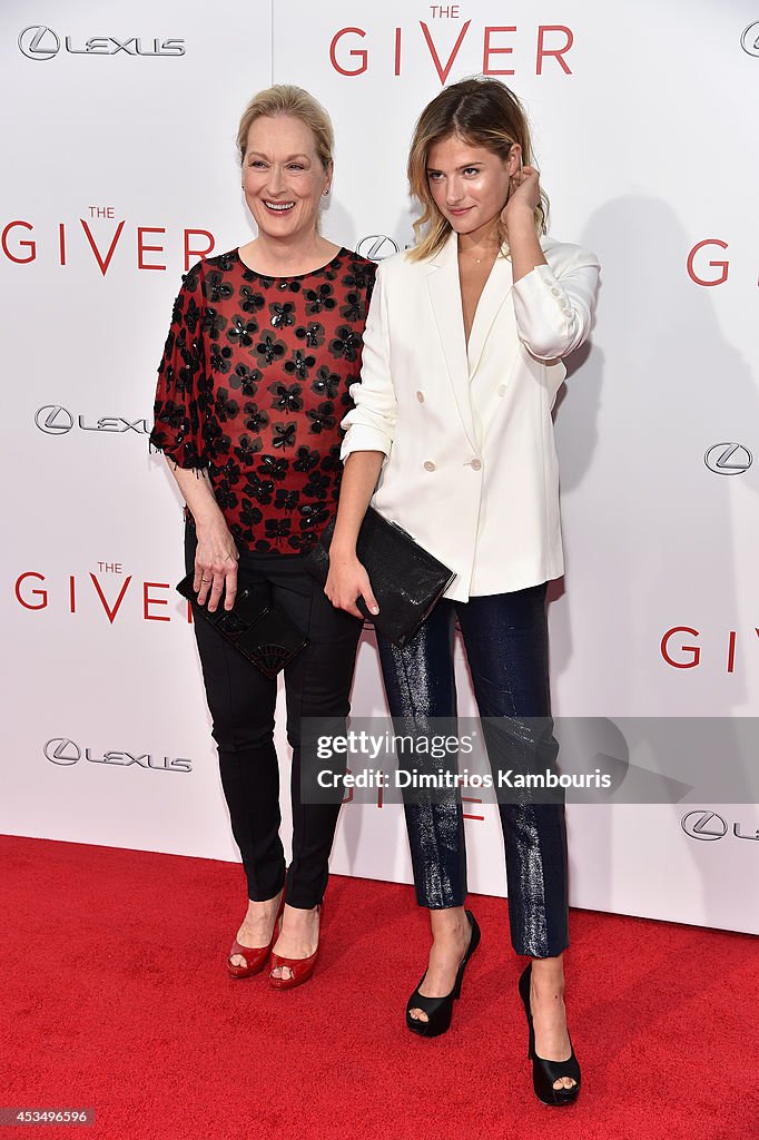 "The Giver" New York Premiere - Arrivals