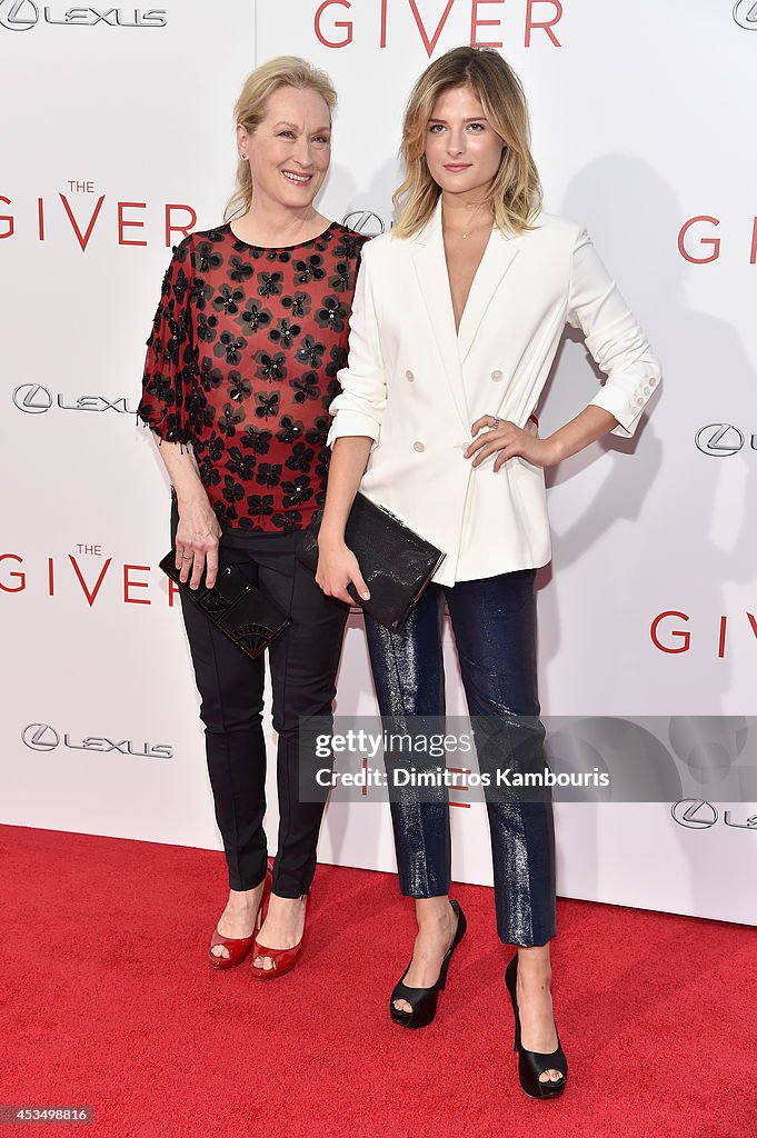 "The Giver" New York Premiere - Arrivals