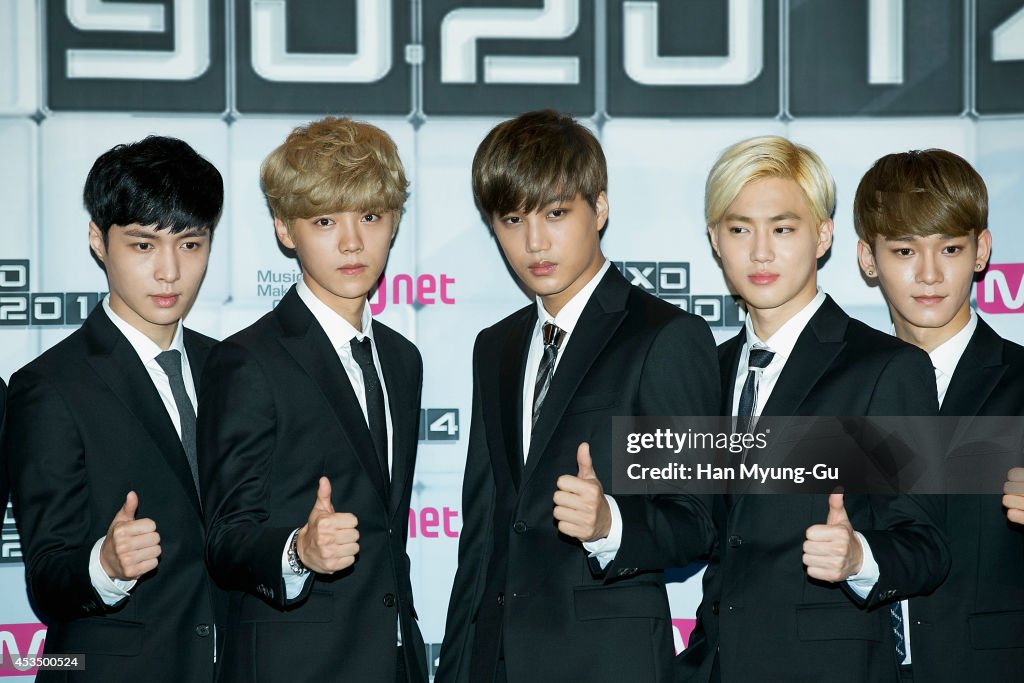 Mnet EXO 902014 Press Conference