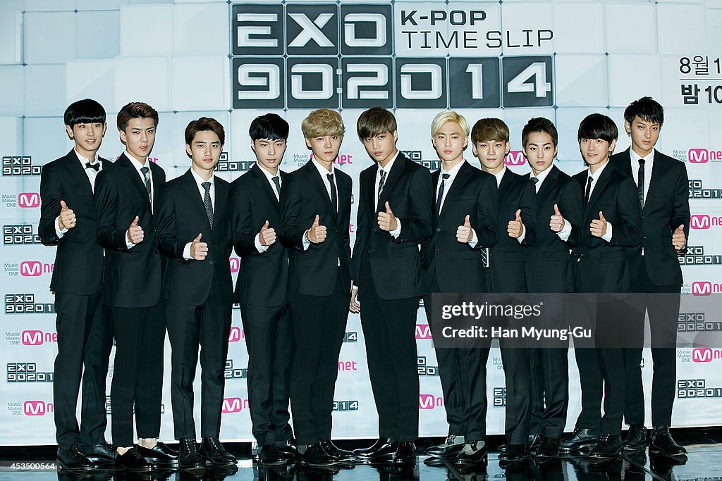 Mnet EXO 902014 Press Conference