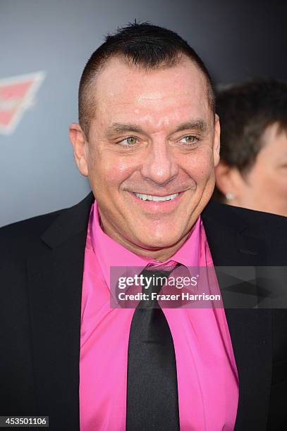 Actor Tom Sizemore attends Lionsgate Films' "The Expendables 3" premiere at TCL Chinese Theatre on August 11, 2014 in Hollywood, California.