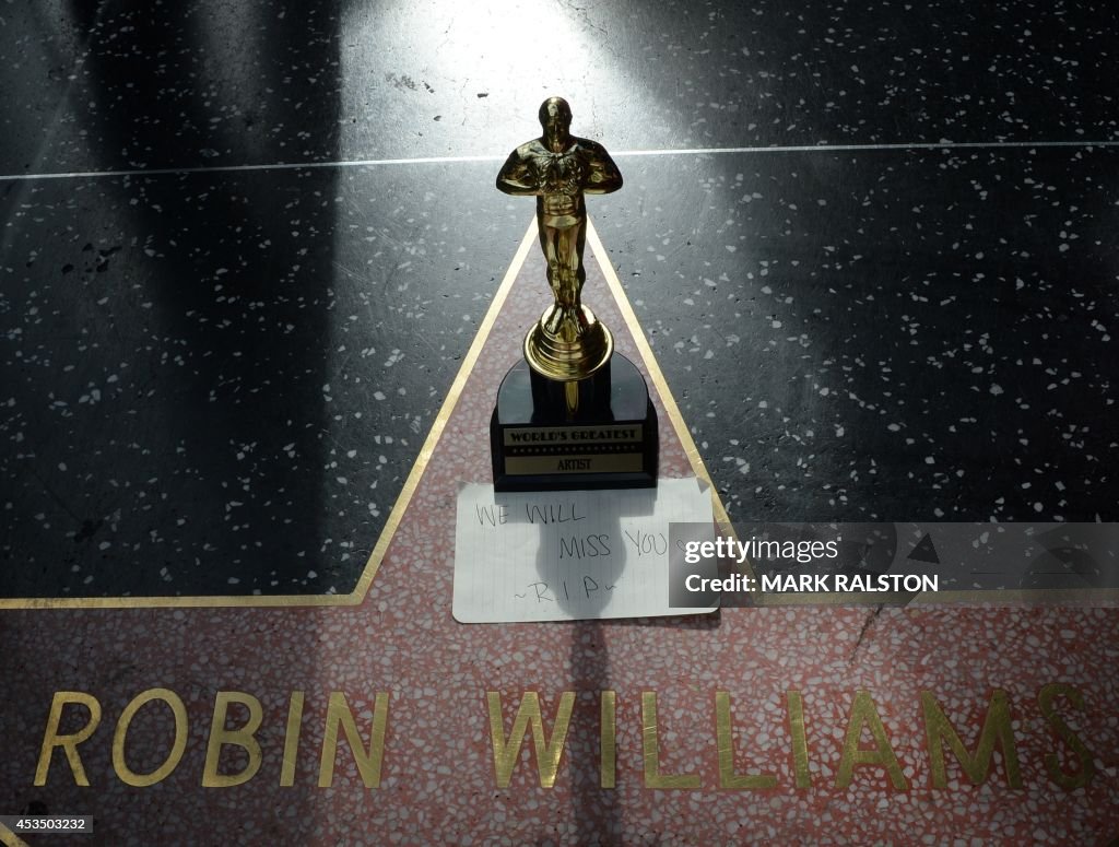 US-OBIT-ROBIN WILLIAMS-STAR HOLLYWOOD WALK OF FAME