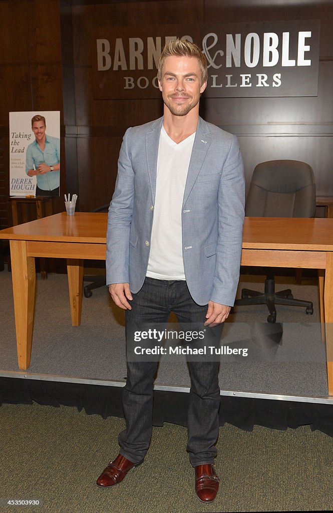 Derek Hough Book Signing For "Taking The Lead: Lessons From A Life in Motion"