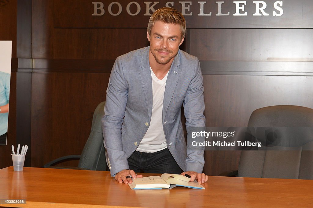 Derek Hough Book Signing For "Taking The Lead: Lessons From A Life in Motion"