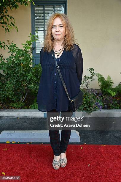 Lan Jones arrives at the screening of "Child Of Grace" - Arrivals at Raleigh Studios on August 11, 2014 in Los Angeles, California.