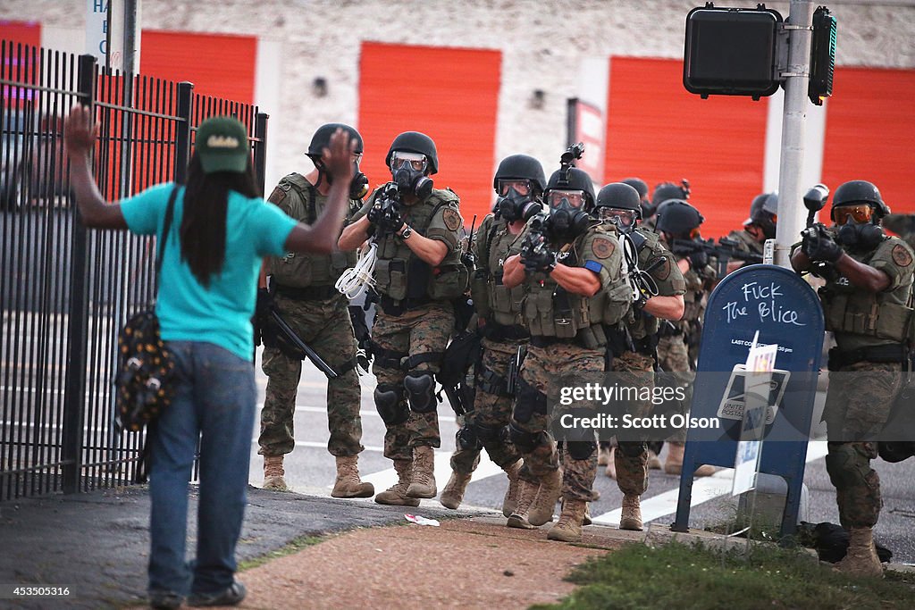 Outrage In Missouri Town After Police Shooting Of 18-Yr-Old Man
