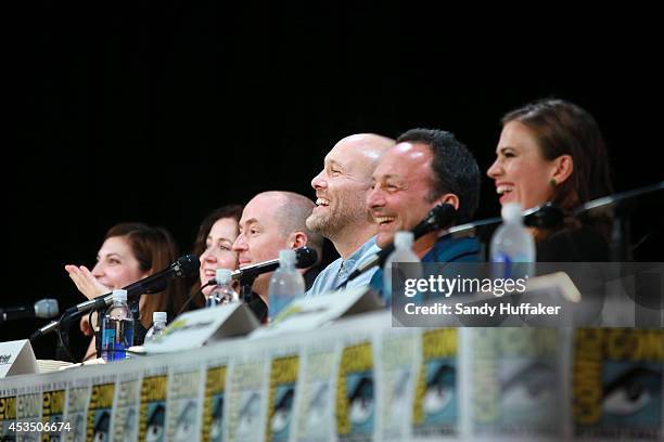 Executive producers and Hayley Atwell were featured at the Comic-Con Convention in San Diego, California, on July 25, 2014.