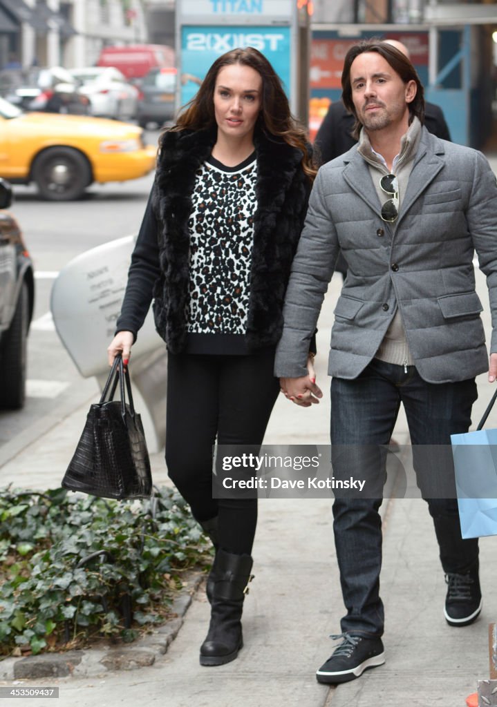 Celebrity Sightings In New York - December 4, 2013