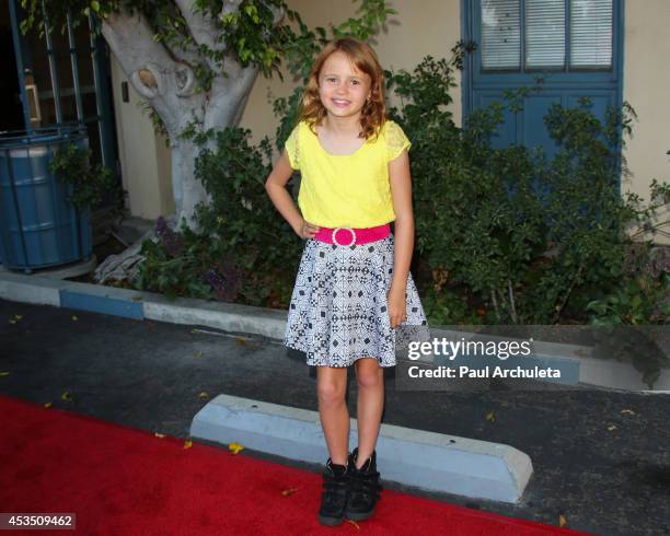 Actress Maggie Elizabeth Jones attends the premiere of "Child Of Grace" at Raleigh Studios on August 11, 2014 in Los Angeles, California.